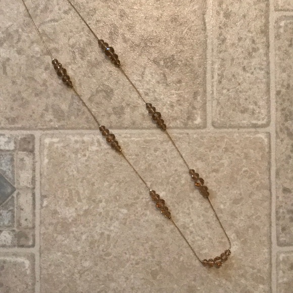 Old Navy Pink and Gold Necklace - Picture 4 of 7